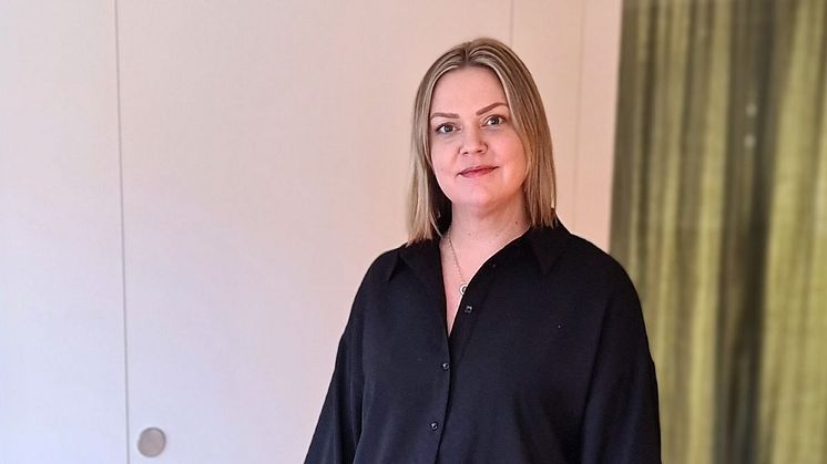 Sandra Bergstedt, ny applikations- och verksamhetskonsult på CRMK