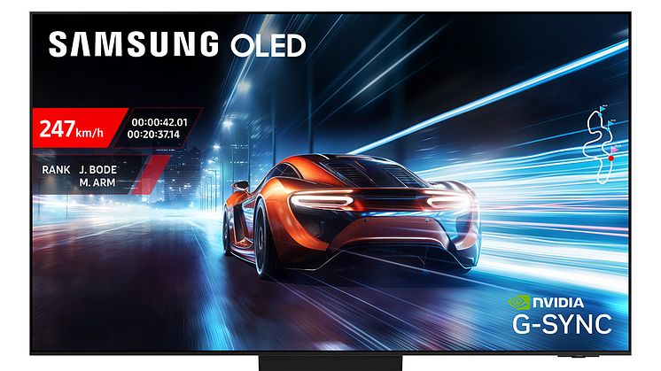 Samsung parantaa OLED TV -pelikokemusta NVIDIA G-SYNC -yhteensopivuudella