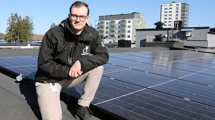 Pressinbjudan: Vidingehem inviger solceller med stor effekt
