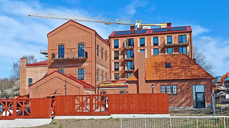 Spritfabriken i Eslöv vann Allmännyttans bästa renovering 2025