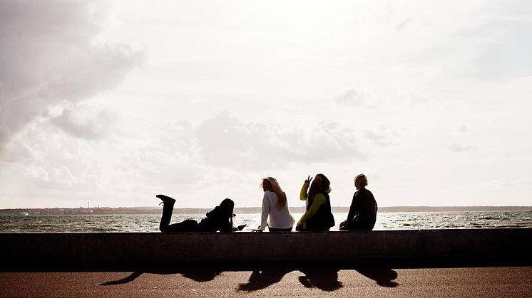 Härligt häng vid havet mitt i stan