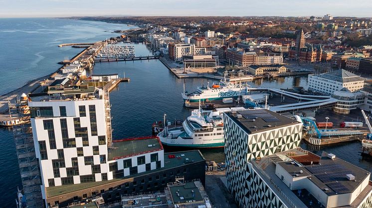 Genom HYDROSYM-2030 ska Helsingborgs stad och Umeå kommun utforska hur städer kan bli möjliggörare för industriell transformation. Foto: Helsingborgs stad