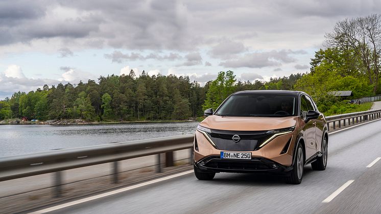 Nissan ARIYA - Norges mest solgte bilmodell i februar!