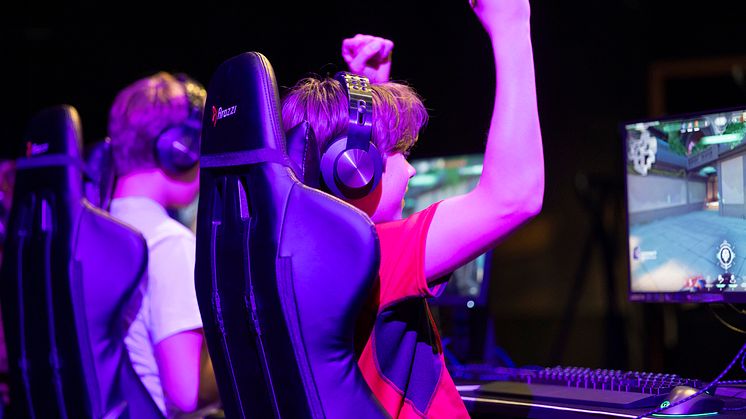 Gaming og andre spill på Voldsløkka på lørdag 7. september. Foto: Trond Isaksen/Oslo kommunne