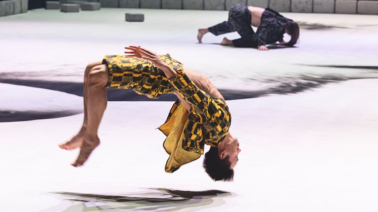 Tsung-Hsien Chen, GöteborgsOperans Danskompani, i Hammer. Foto: Tilo Stengel.