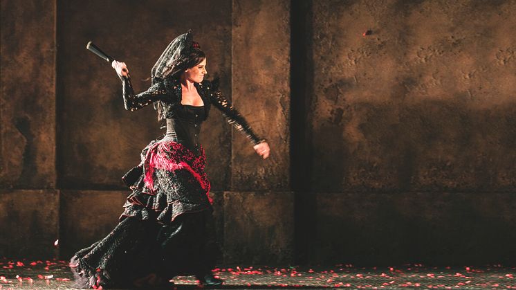 Katarina Giotas återkommer i titelrollen när "Carmen" får nypremiär lördag den 24 augusti.