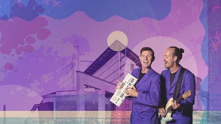 "Vi har länge velat hylla Laleh och hennes musik". Fredrik Berglund och Simon Ljungman är den dynamiska duo som helgen 30-31 maj leder hundratals körsångare i två hyllningskonserter. Bild: Tilo Stengel.