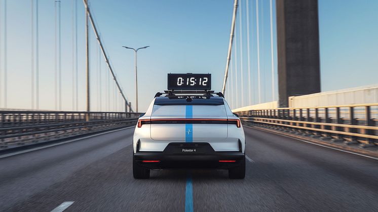Polestar 4 är officiell kamerabil i Göteborgsvarvet – igen