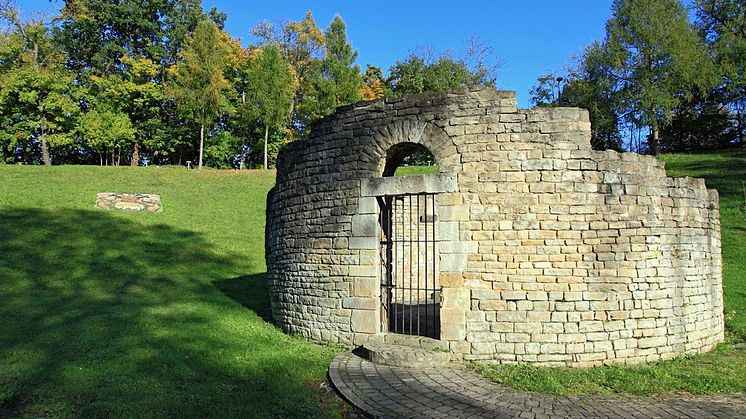 Ruine der Wiprechtsburg Groitzsch