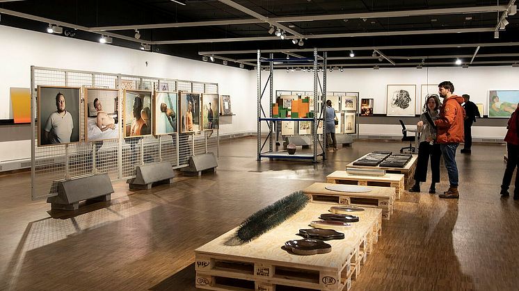 En kunstsamling på vei