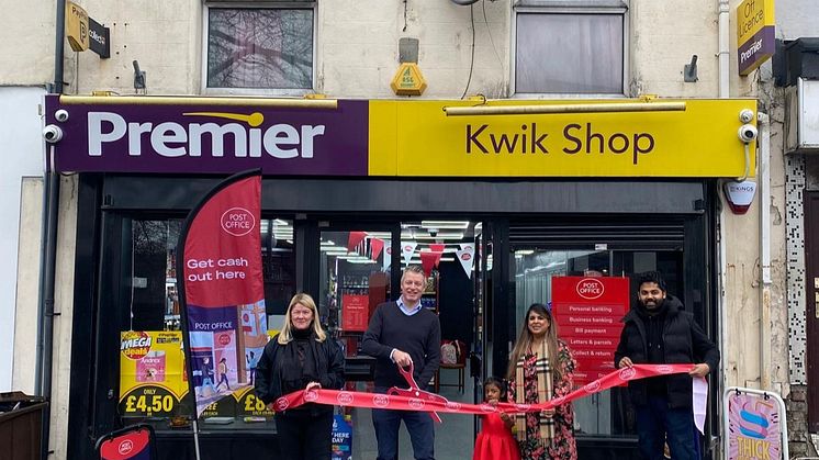 MP Luke Pollard officially opens Stoke (Devonport Road, Plymouth) Post Office