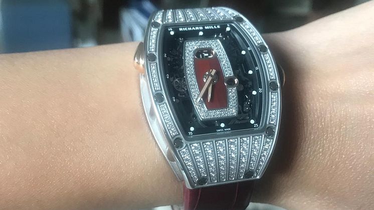 [Image of the Richard Mille watch]