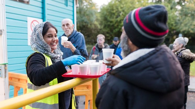 Coordinator of Langar Aid, Khalsa Aid’s flagship UK project, providing help to the local community