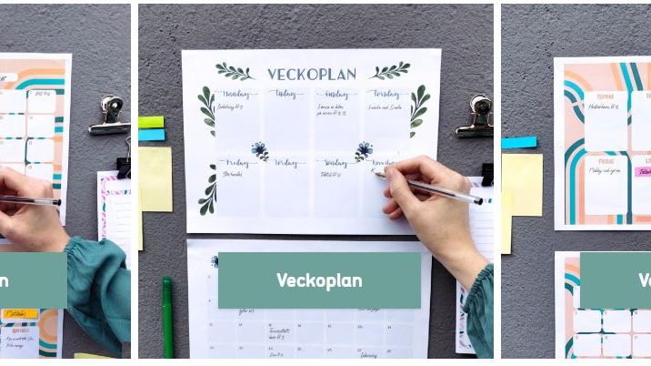 Planera och organisera med inkClubs gratismallar