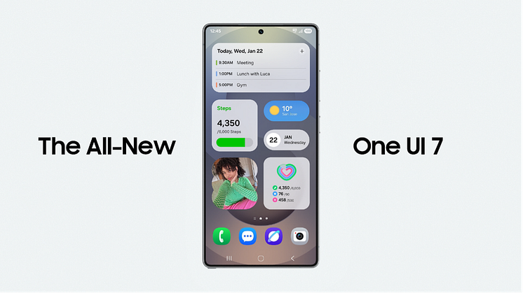 Samsungs One UI 7 släpps den 10 april