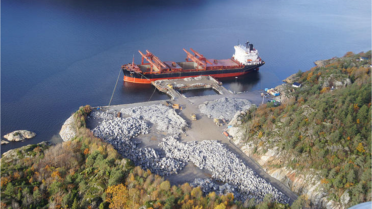 Svartebukt Havn - Foto; Larvik Havn