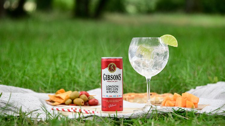 Perfekt blandad. Färdig att njutas. I dag släpps Gibson’s Gin & Tonic på Systembolaget!