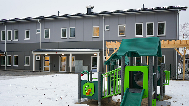 Entrén till Limsta förskola