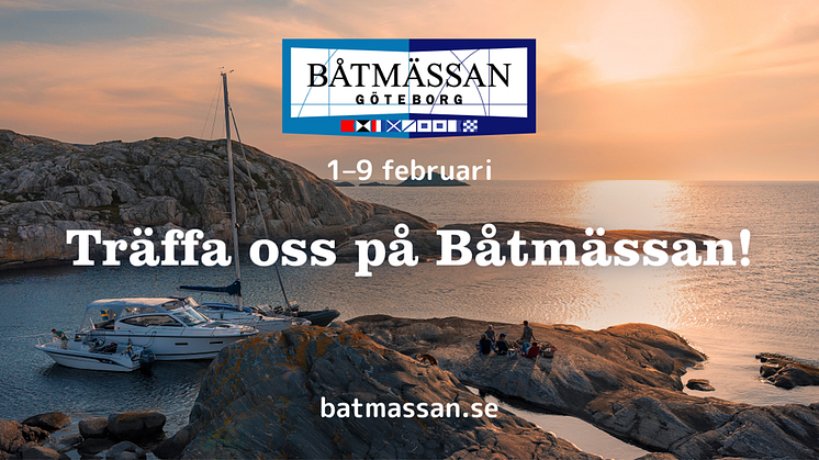 Båtmässan i Göteborg närmar sig, och vi på Västkuststiftelsen ser fram emot att möta dig där! 