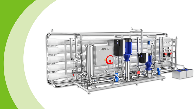 CaptuRO™: Der Game-Changer mit bis zu 98% Wasserrückgewinnung