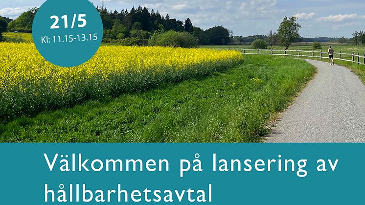 Lansering av Väsbys hållbarhetsavtal