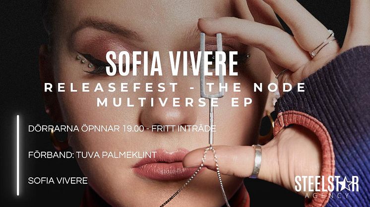 ***INSTÄLLT*** Sofia Vivere - EP-releasefest på The Node 27 mars