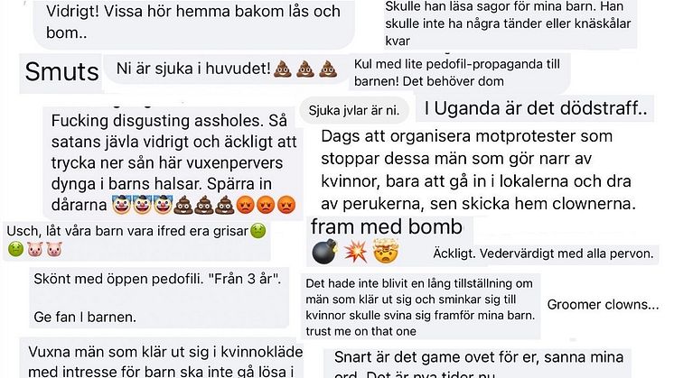 5 SD-politiker polisanmälda för hatbrott av Bland Drakar och Dragqueens