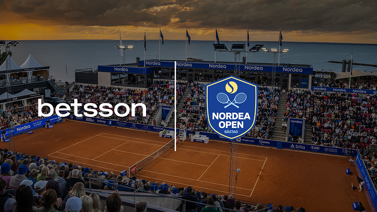 Betsson ny bettingpartner till Nordea Open