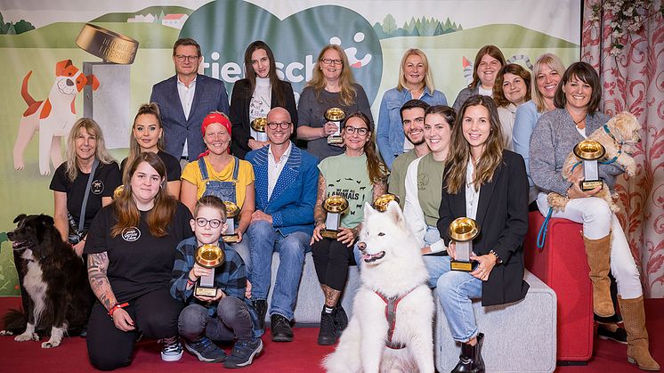 Tierisch engagierte Auszeichnung für Österreichs Tierschützer: Goldener Fressnapf 2024 (SPERRFRIST: 04.10.2024, 2015 Uhr)