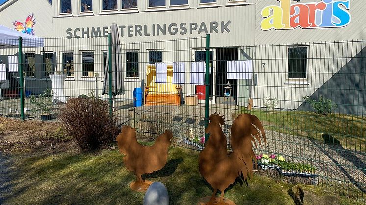 Der alaris Schmetterlingspark - das Haus der Schmetterlinge - in Uslar 