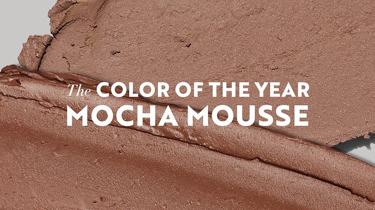 For 2025, the Pantone Color Institute selects the color "Mocha Mousse", a soft, warming brown.