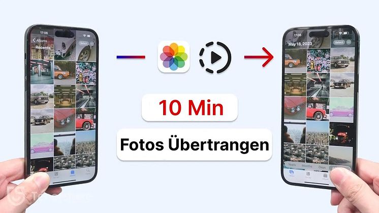 Fotos vom alten iPhone auf iPhone 16e übertragen