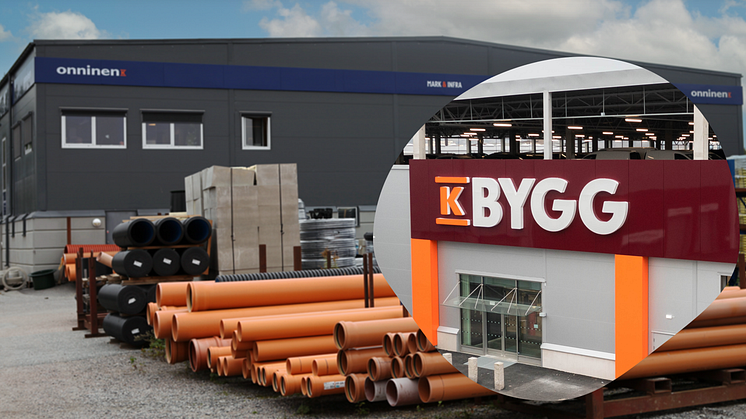 Kesko Sverige samlokaliserar K-Bygg och Onninen Mark & Infra i Marieberg