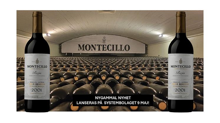 Högklassig Rioja från toppårgången 2001 - Bodega Montecillo 