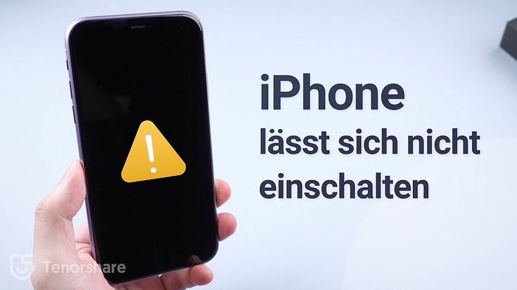 iPhone lässt sich nicht einschalten? Sofort Lösungen!