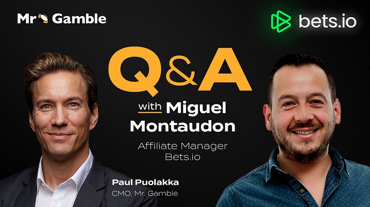 Mr. Gamble CMO Paul Puolakka exlusive Q&A interview withMiguel Montaudon from Bets.io
