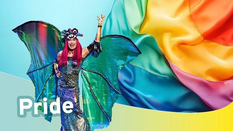Fotokollage: Bland drakar och dragqueens