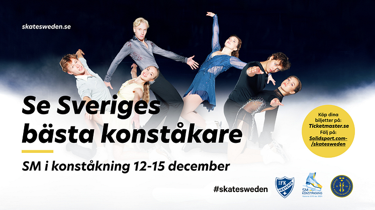 SM i konståkning 2025: Sveriges bästa åkare gör upp om medaljerna i Västerås