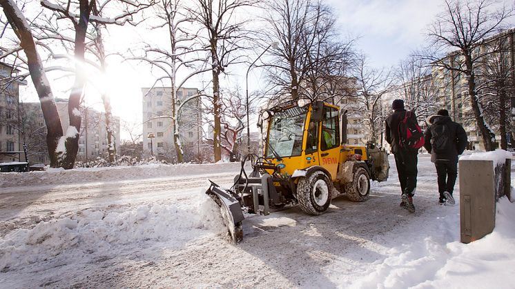 <span>Svevia sköter underhållet för vägar, gator samt allmänna ytor inom Huddinge kommun. </span>