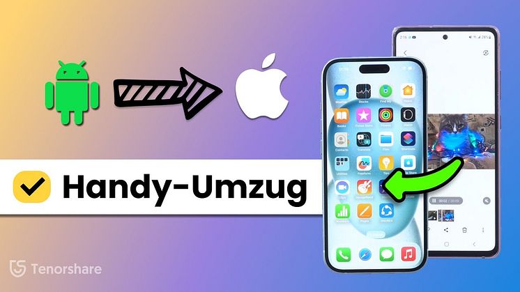 von Android auf das iPhone übertragen