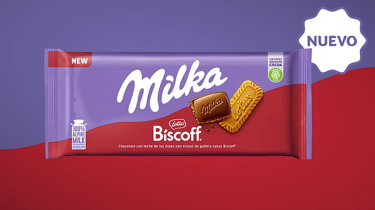 Milka Biscoff® aterriza en España, el nuevo lanzamiento de Mondelēz International y Lotus Bakeries