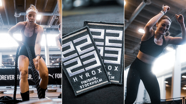 HYROX återvänder till Stockholmsmässan för tredje gången – antalet atleter åttadubblas sedan första racet i fjol