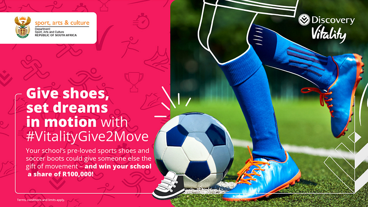 Get Moving, SA! Schools Join the Race to Donate 100,000 Pairs of Sports Shoes