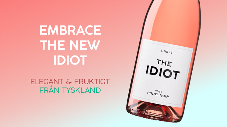 This is the Idiot Pinot Noir Rosé - 119 kr