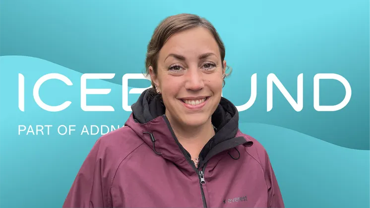 Erika Fahlgren, ny GIS-utvecklare på Icebound i Umeå.