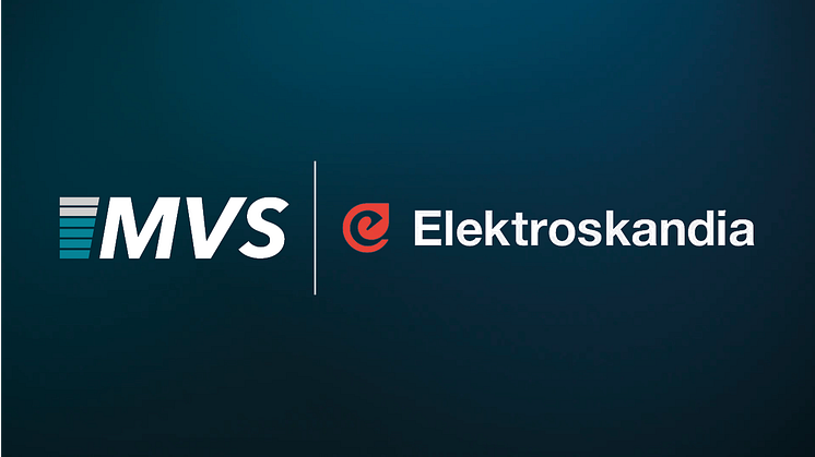 MVS har ingått leverantörsavtal med Elektroskandia.