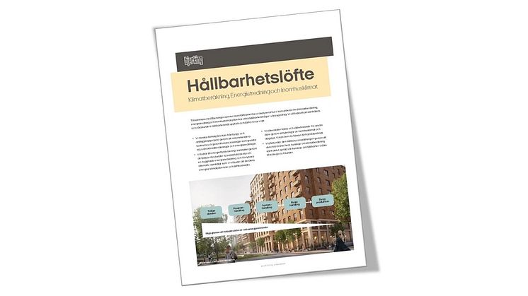 Bjerking lanserar hållbarhetslöfte för klimat- och energiuppdrag