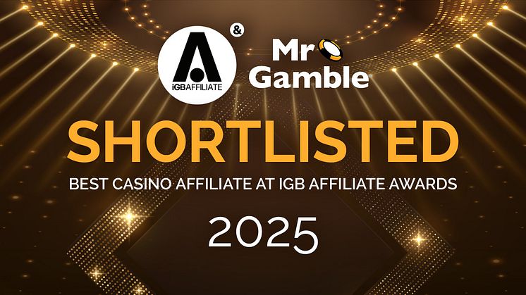 Mr. Gamble Shortlisted for Best Casino Affiliate at iGB Affiliate Awards 2025