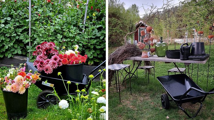 Stabil och användarvänlig skottkärra