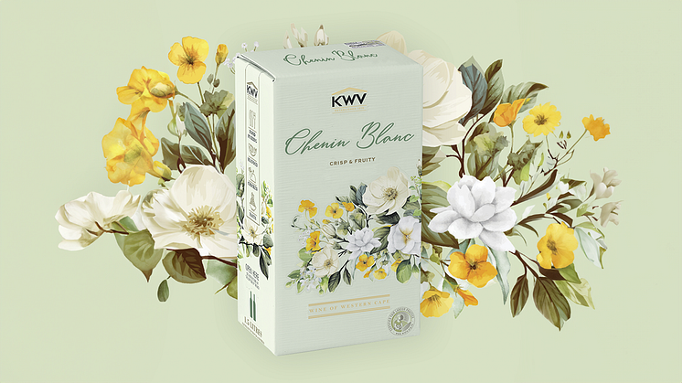 KWV Chenin Blanc 1,5 litran hanapakkauksessa.